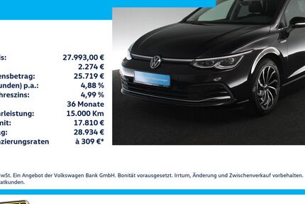 VW Golf 17.421 km 26.994 &euro; Krefeld 47803