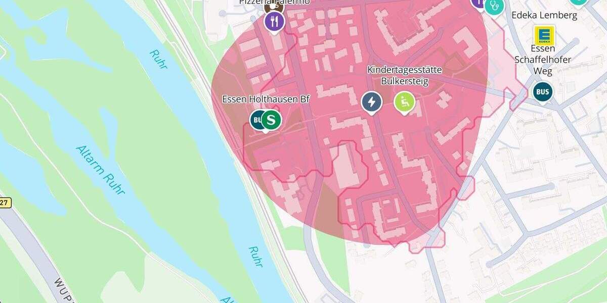 Etagenwohnung Essen Überruhr-Holthausen - 3 Zimmer, 91 m&sup2;, 195.000&euro; | Angebot:25703160