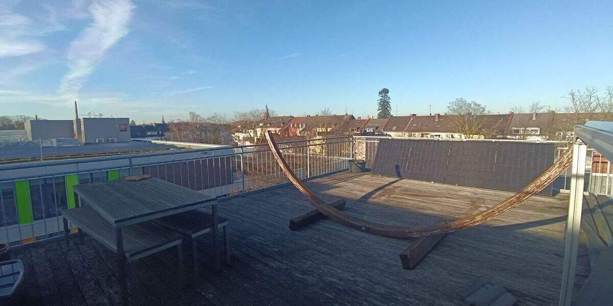 Terrassenwohnung Krefeld Stadtmitte - 3 Zimmer, 142 m&sup2;, 389.000&euro; | Angebot:26273940