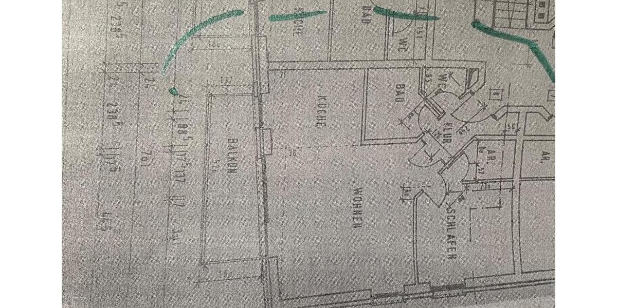 Etagenwohnung Duisburg Angerhausen - 2.5 Zimmer, 55 m&sup2;, 199.000&euro; | Angebot:26194972