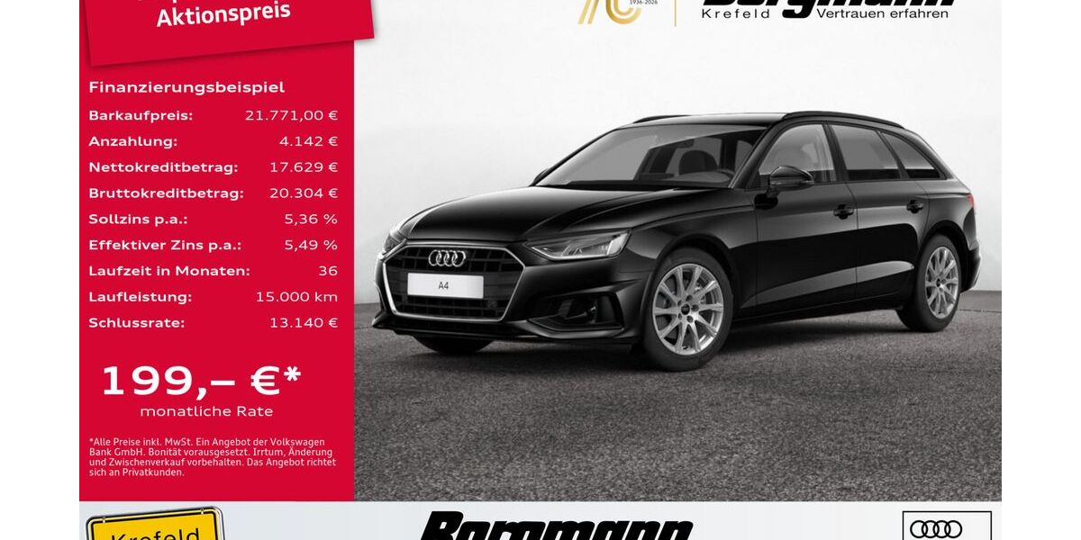 Audi A4 49.263 km 21.771 &euro; Krefeld 47803