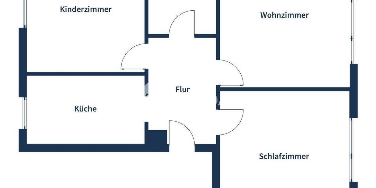 Etagenwohnung Essen Altendorf - 3 Zimmer, 71 m&sup2;, 110.000&euro; | Angebot:26080409