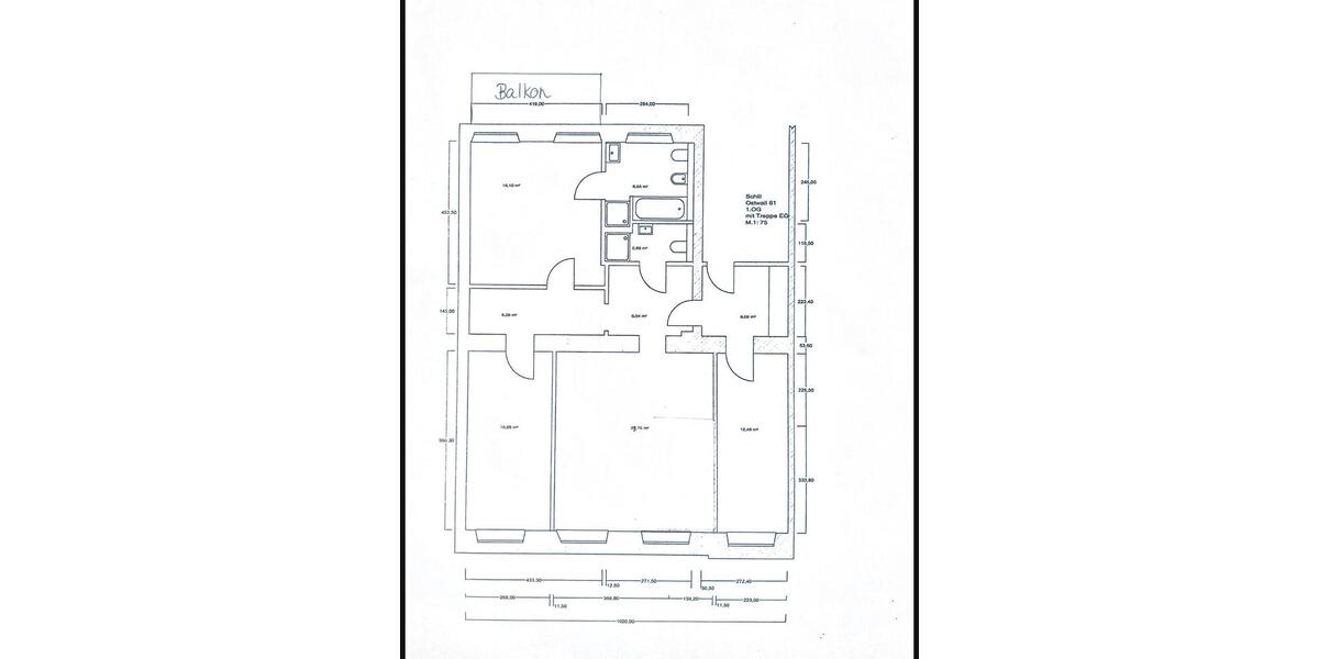 Etagenwohnung Krefeld - 3 Zimmer, 112 m&sup2;, 880&euro; | Angebot:26272589