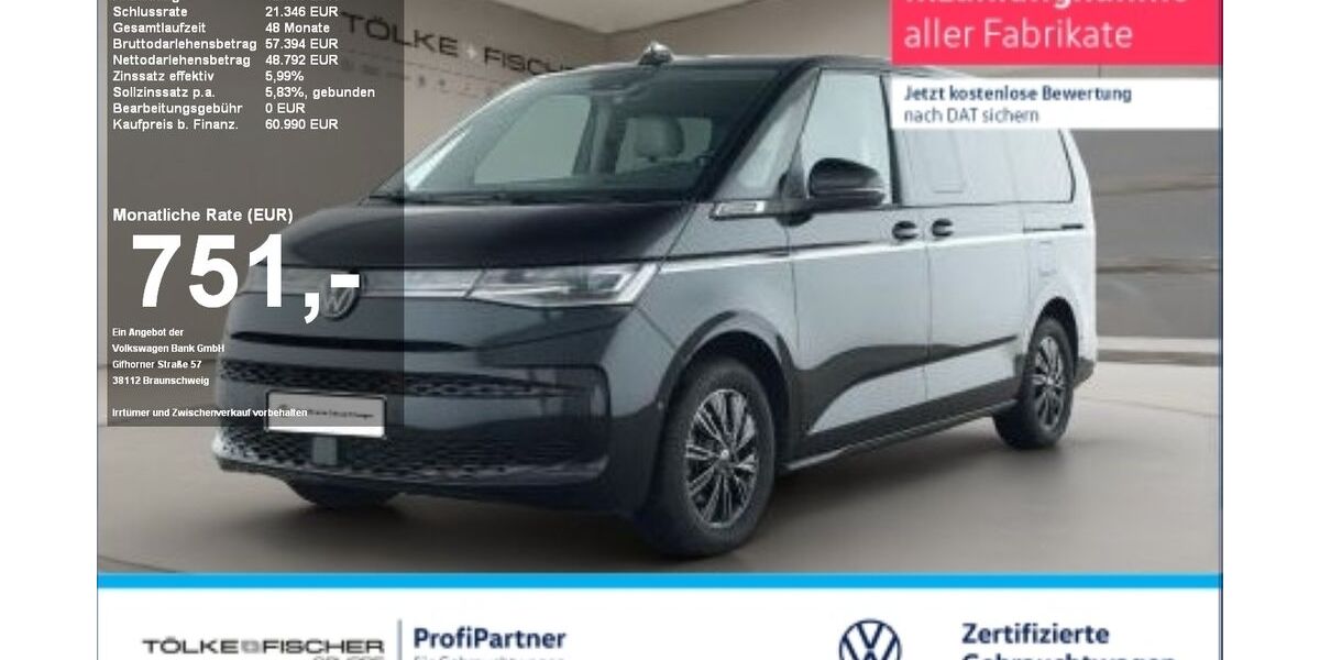 VW T7 Multivan 16.625 km 56.409 &euro; Krefeld 47805