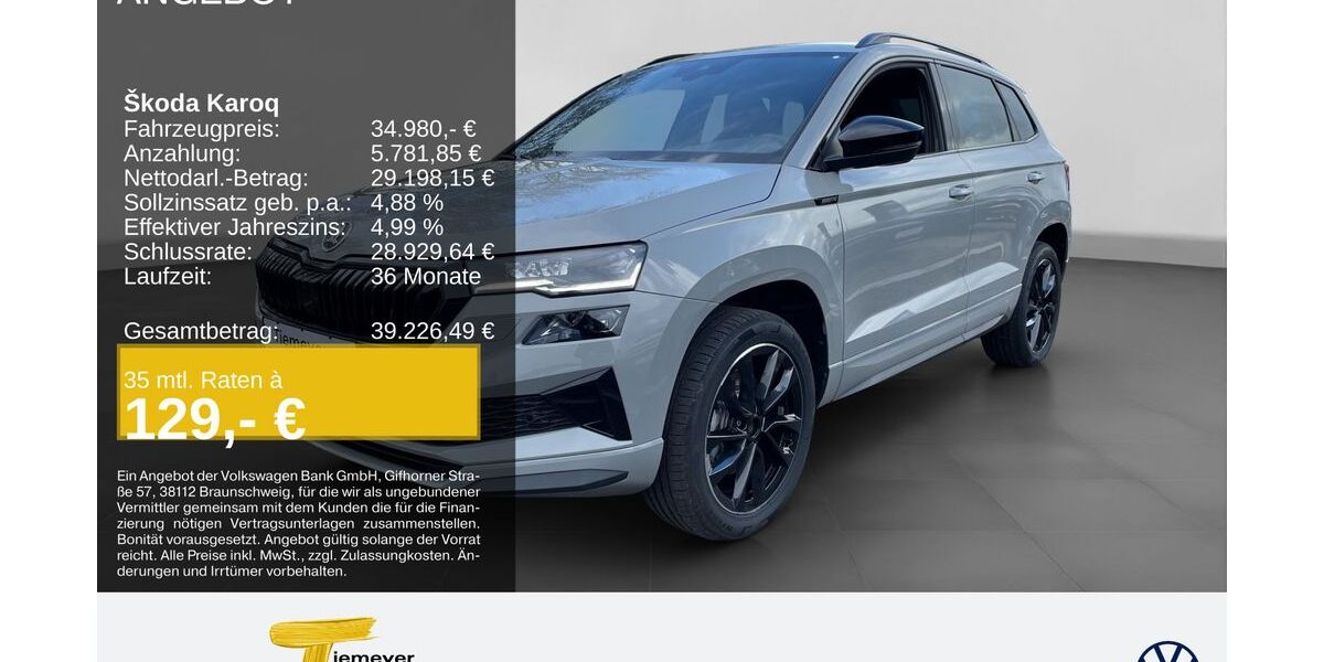 Skoda Karoq 2.990 km 34.670 &euro; Duisburg 47059