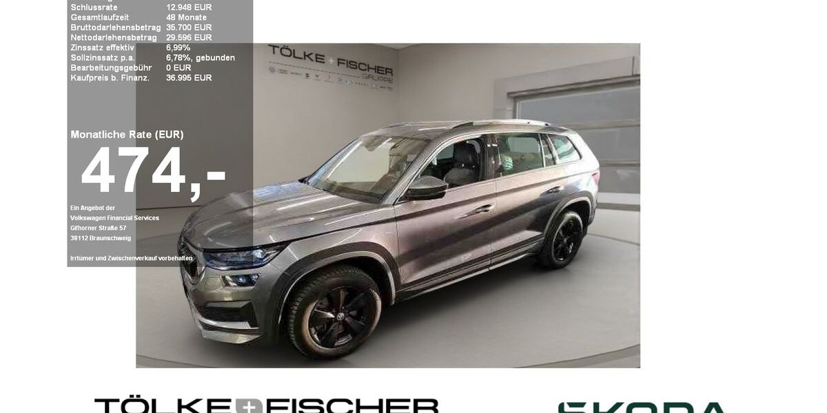 Skoda Kodiaq 75.000 km 36.995 &euro; Krefeld 47809