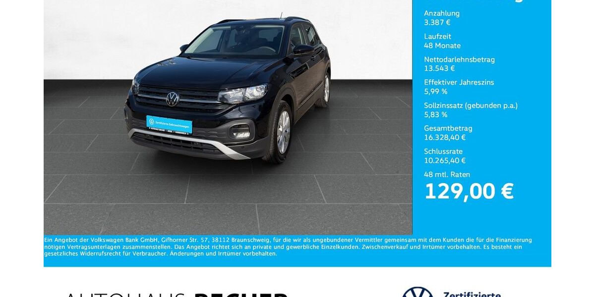 VW T-Cross 64.956 km 16.930 &euro; Wesel 46485