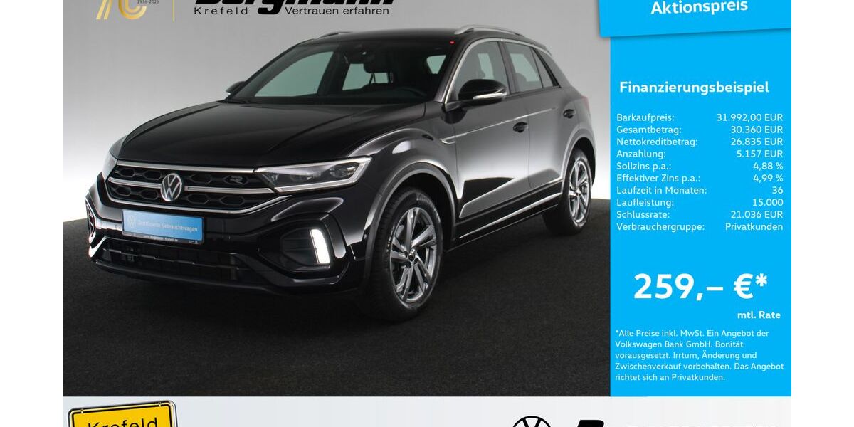 VW T-Roc 18.210 km 31.992 &euro; Krefeld 47803