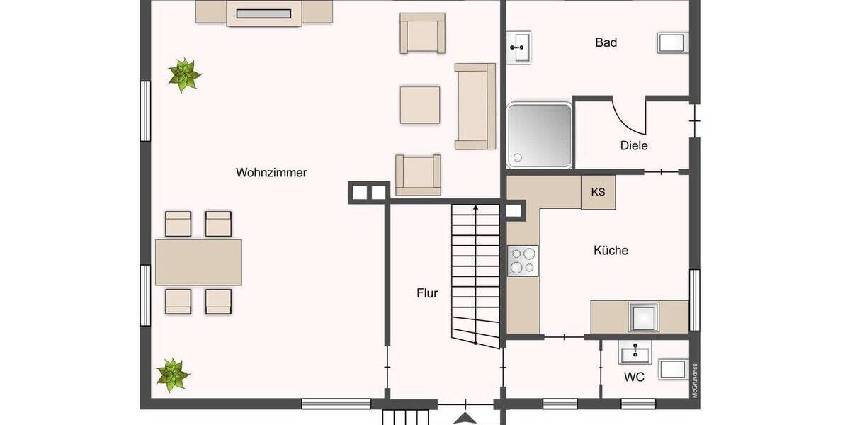 Einfamilienhaus Rheinberg Millingen - 5 Zimmer, 118 m&sup2;, 329.000&euro; | Angebot:25938468