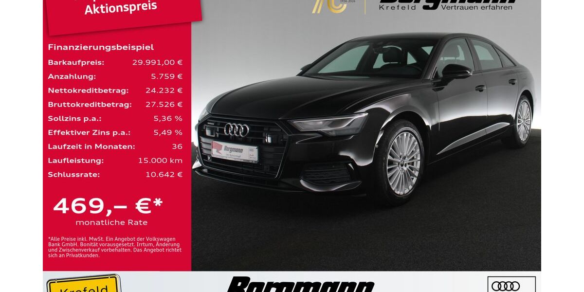 Audi A6 88.480 km 29.991 &euro; Krefeld 47803