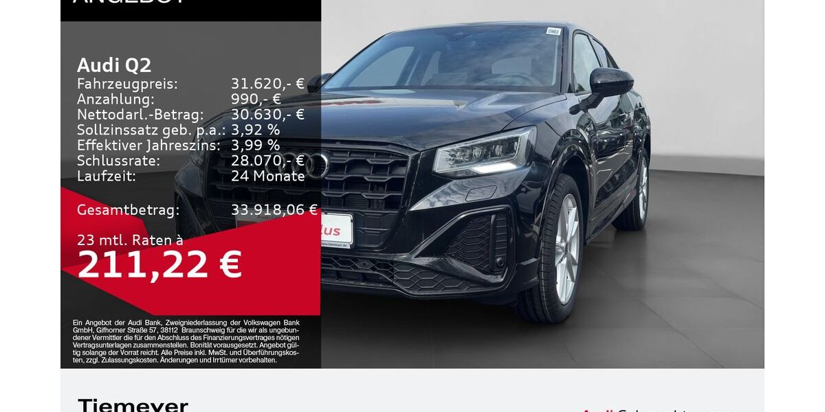 Audi Q2 27.203 km 31.620 &euro; Gelsenkirchen 45894