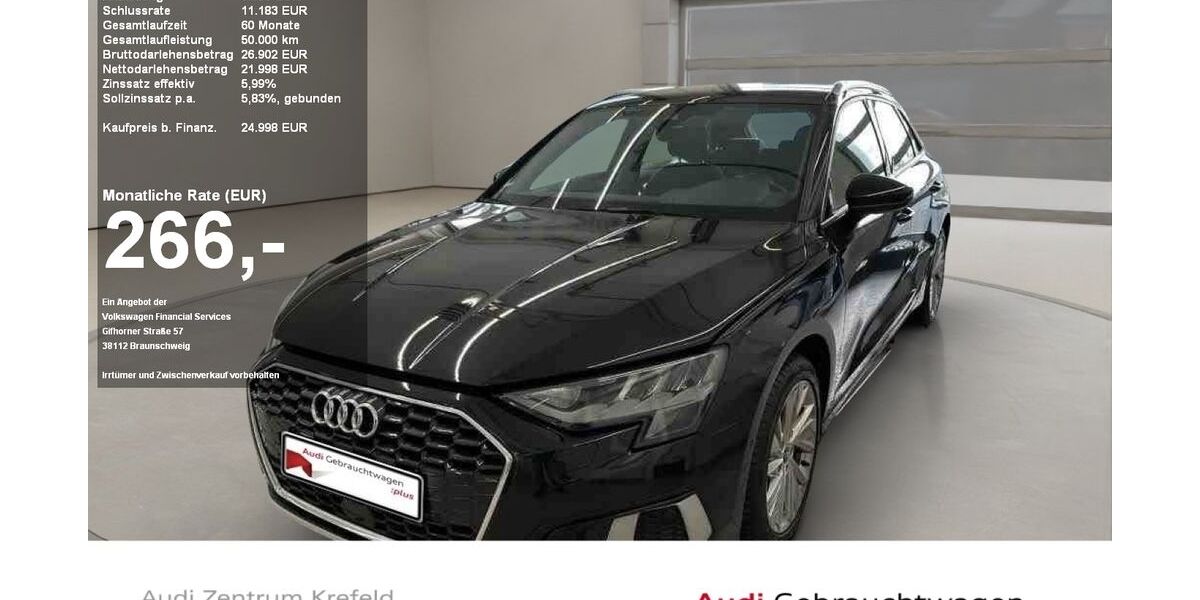 Audi A3 31.695 km 24.998 &euro; Krefeld 47805