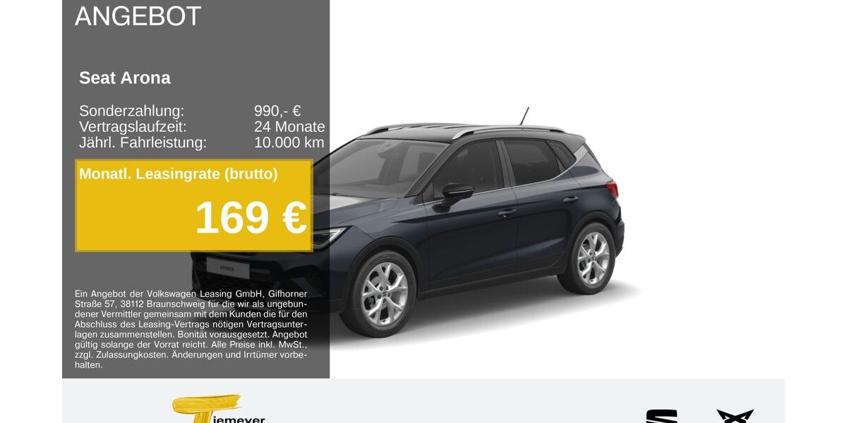 Seat Arona 22.486 km 24.570 &euro; Gelsenkirchen OT Beckhausen 45899