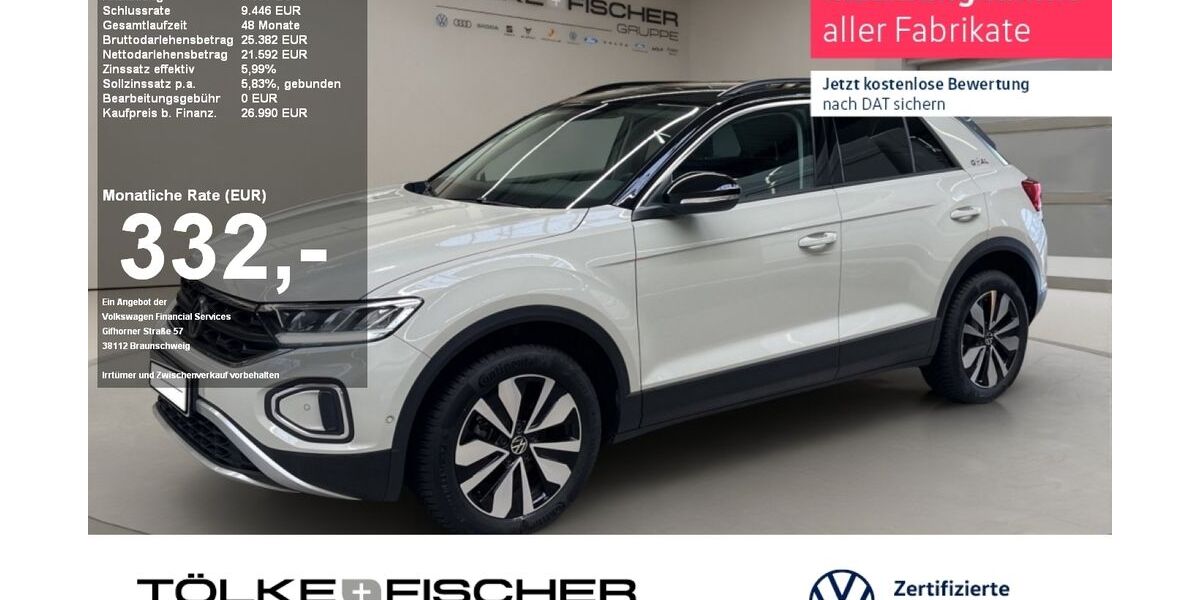 VW T-Roc 6.315 km 24.349 &euro; Krefeld 47805