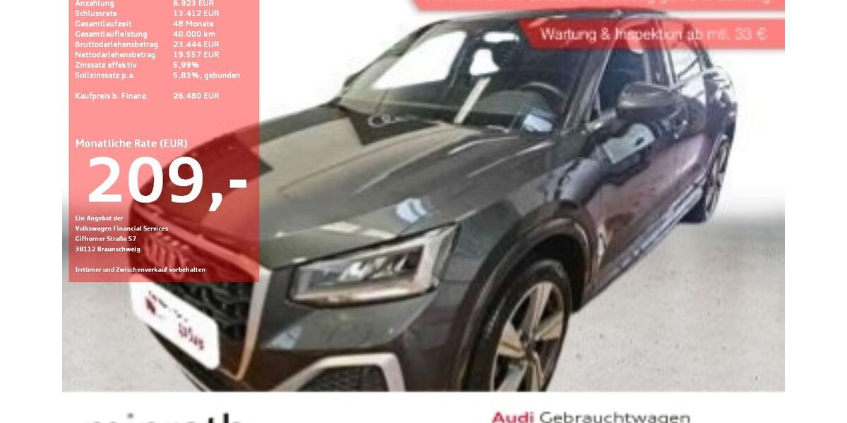 Audi Q2 30.903 km 24.980 &euro; Moers-Hülsdonk 47441