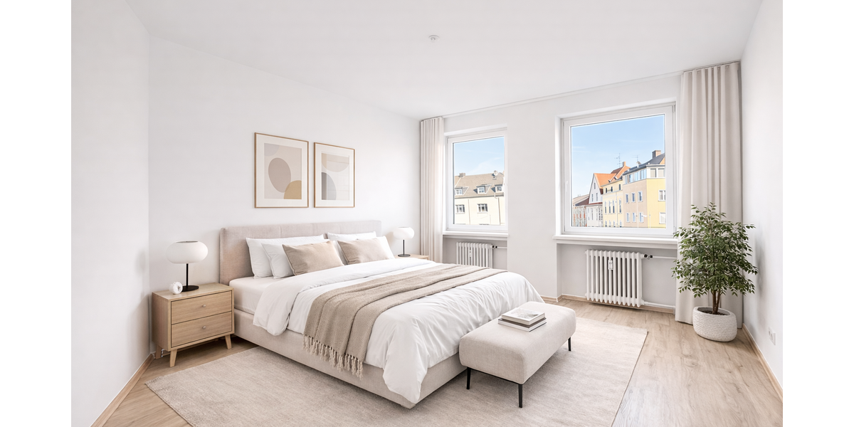 Etagenwohnung Essen Stadtbezirk II - 2.5 Zimmer, 58 m&sup2;, 219.000&euro; | Angebot:25901125