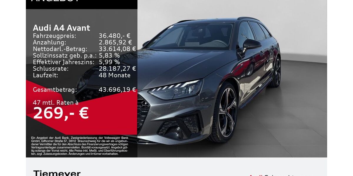 Audi A4 37.921 km 36.480 &euro; Gelsenkirchen 45894