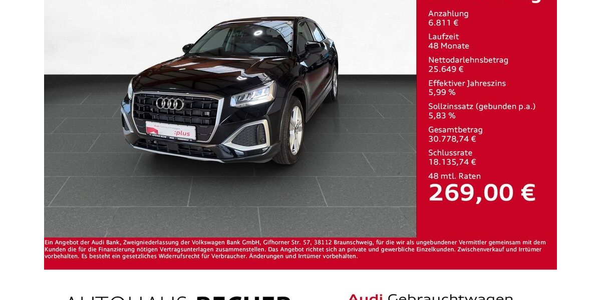 Audi Q2 9.488 km 32.460 &euro; Wesel 46485