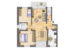 Etagenwohnung Marl - 3.5 Zimmer, 68 m&sup2;, 549&euro; | Angebot:25420134