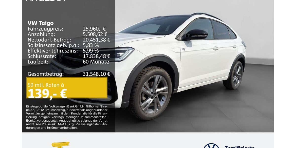 VW Taigo 11.246 km 24.960 &euro; Duisburg 47059