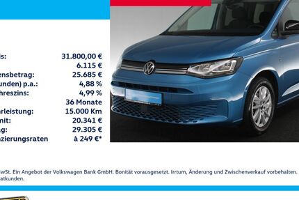VW Caddy 16.727 km 31.800 &euro; Krefeld 47803