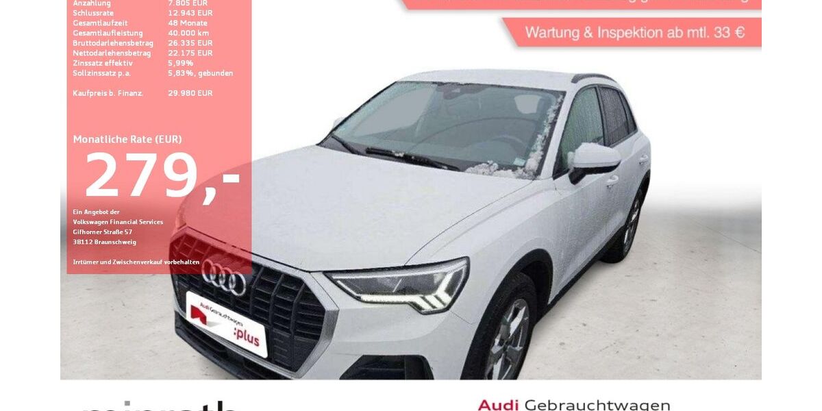 Audi Q3 51.498 km 29.480 &euro; Moers-Hülsdonk 47441