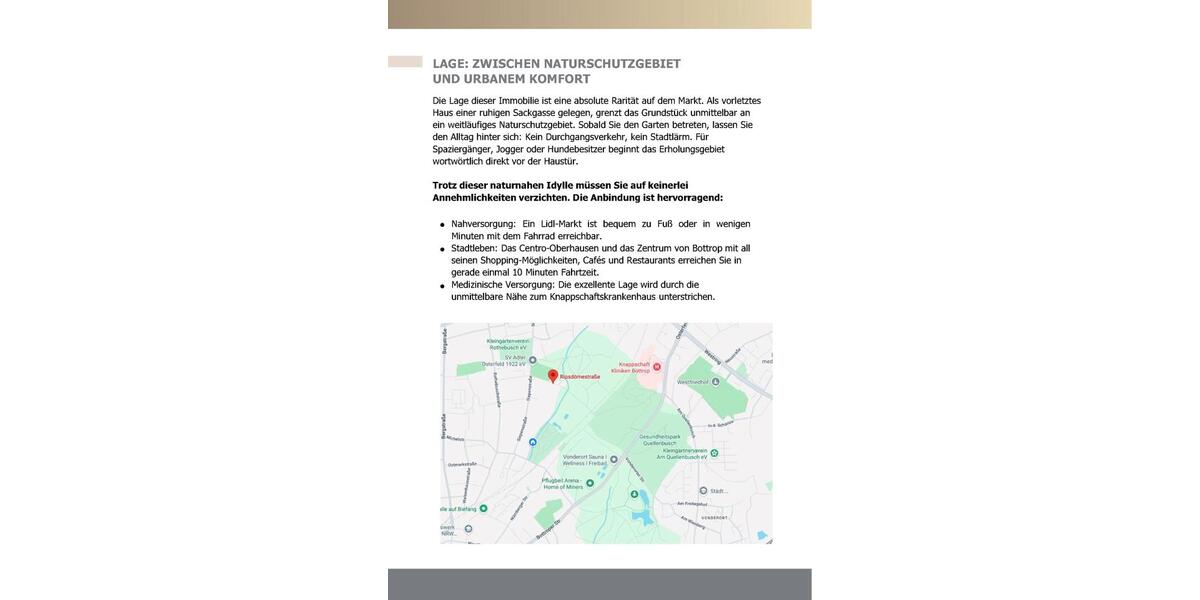 Erdgeschoßwohnung Oberhausen Rothebusch - 3.5 Zimmer, 100 m&sup2;, 349.000&euro; | Angebot:26238342