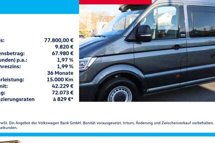 VW Crafter 5.250 km 77.800 &euro; Krefeld 47803