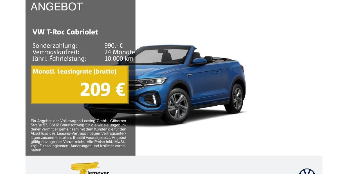 VW T-Roc 14.829 km 29.070 &euro; Dorsten 46282