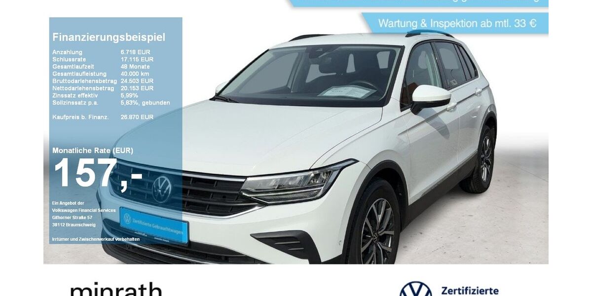 VW Tiguan 95.441 km 26.870 &euro; Geldern 47608