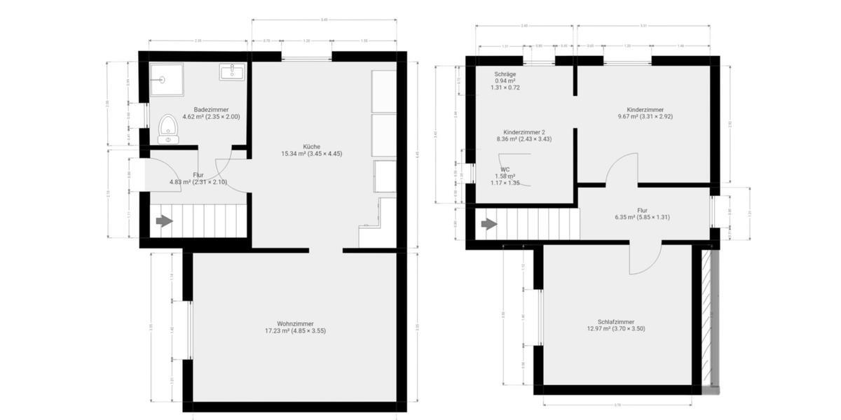 Mehrfamilienhaus, Wohnhaus Gladbeck Alt-Rentfort - 10 Zimmer, 225 m&sup2;, 389.000&euro; | Angebot:24374264