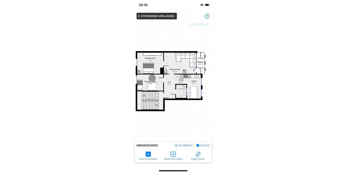 Etagenwohnung Duisburg Angerhausen - 3.5 Zimmer, 70 m&sup2;, 206.900&euro; | Angebot:26765874