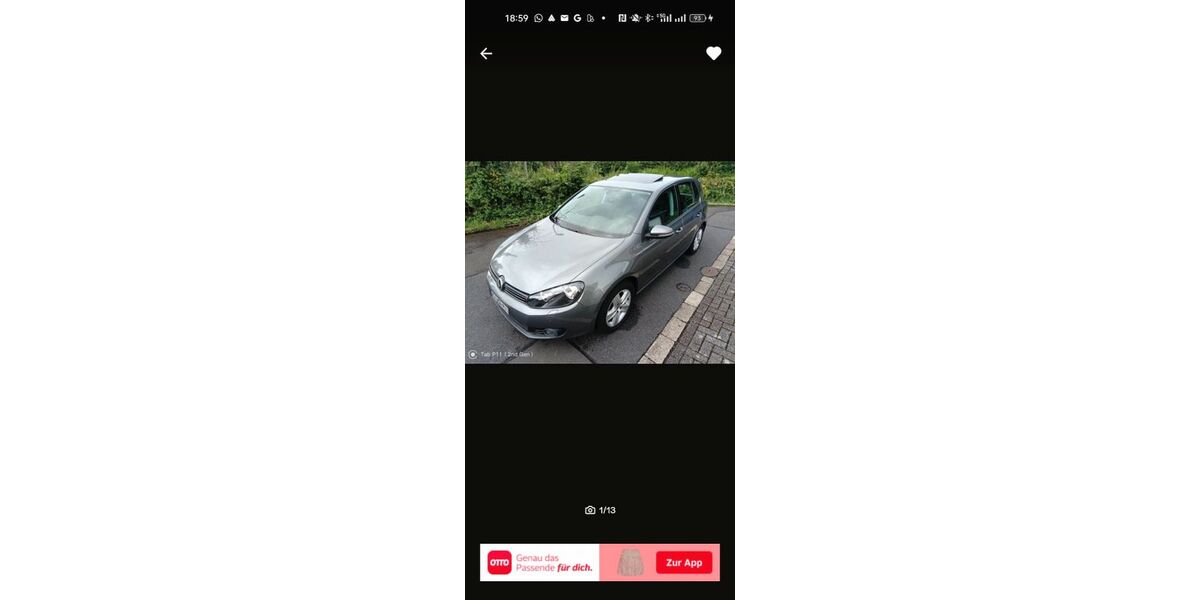 VW Golf 85.000 km 8.100 &euro; Krefeld 47799