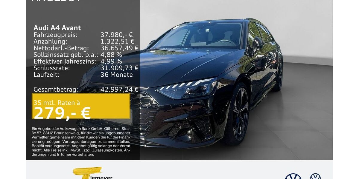 Audi A4 23.498 km 37.980 &euro; Marl 45770