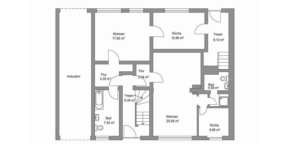 Mehrfamilienhaus, Wohnhaus Dinslaken Lohberg - 12 Zimmer, 302 m&sup2;, 490.000&euro; | Angebot:26781331