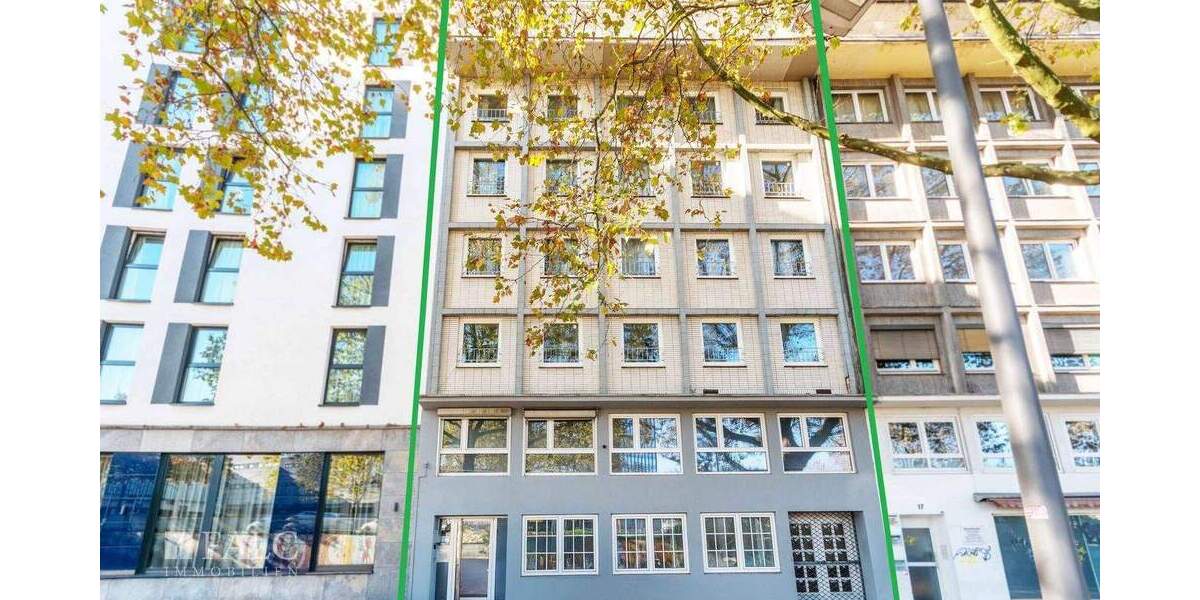 Etagenwohnung Essen Stadtkern - 2 Zimmer, 45 m&sup2;, 1.500&euro; | Angebot:25698263