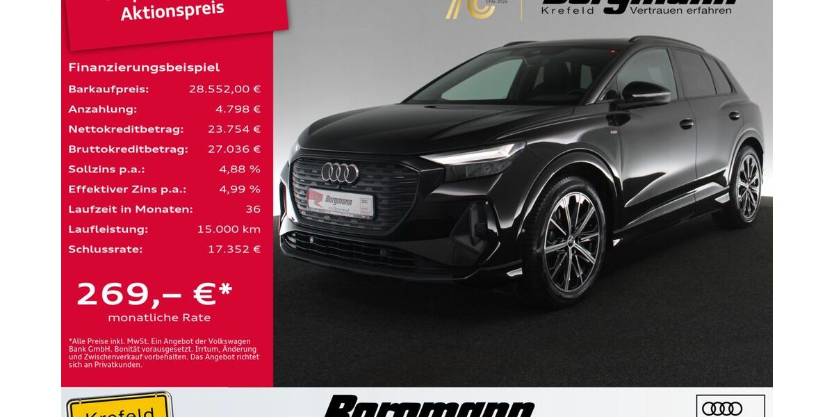 Audi Q4 108.550 km 28.552 &euro; Krefeld 47803