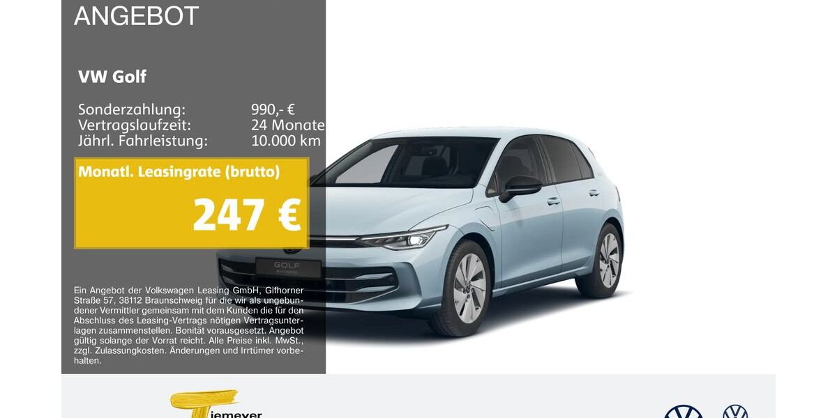 VW Golf 6.335 km 30.820 &euro; Marl 45770