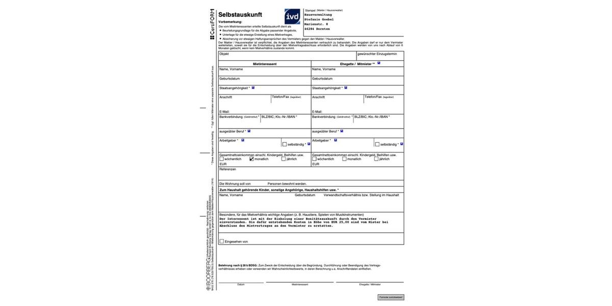 Etagenwohnung Oberhausen Rothebusch - 3 Zimmer, 93 m&sup2;, 720&euro; | Angebot:25349149