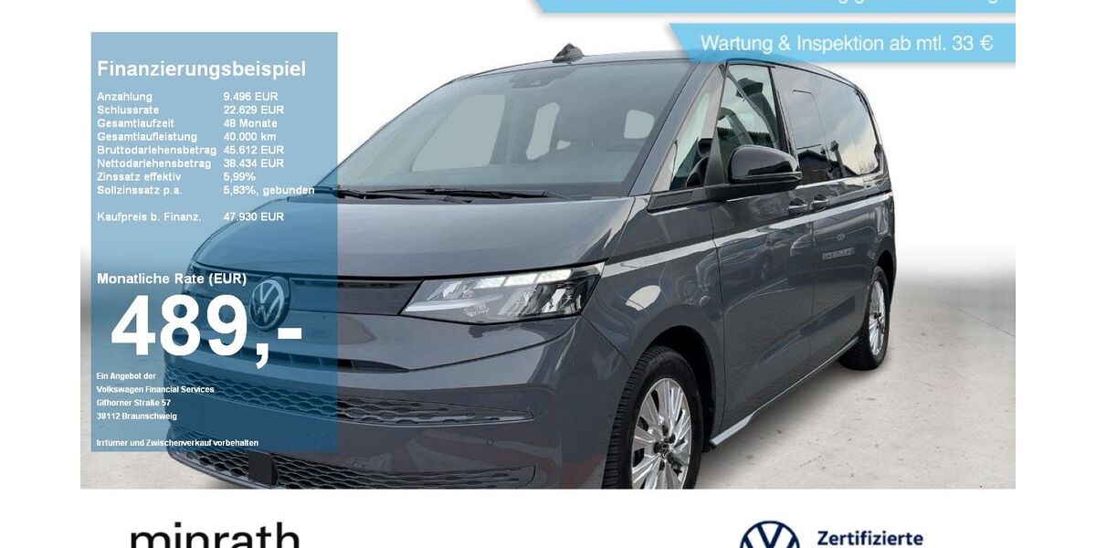 VW T7 Multivan 21.282 km 46.930 &euro; Moers 47441