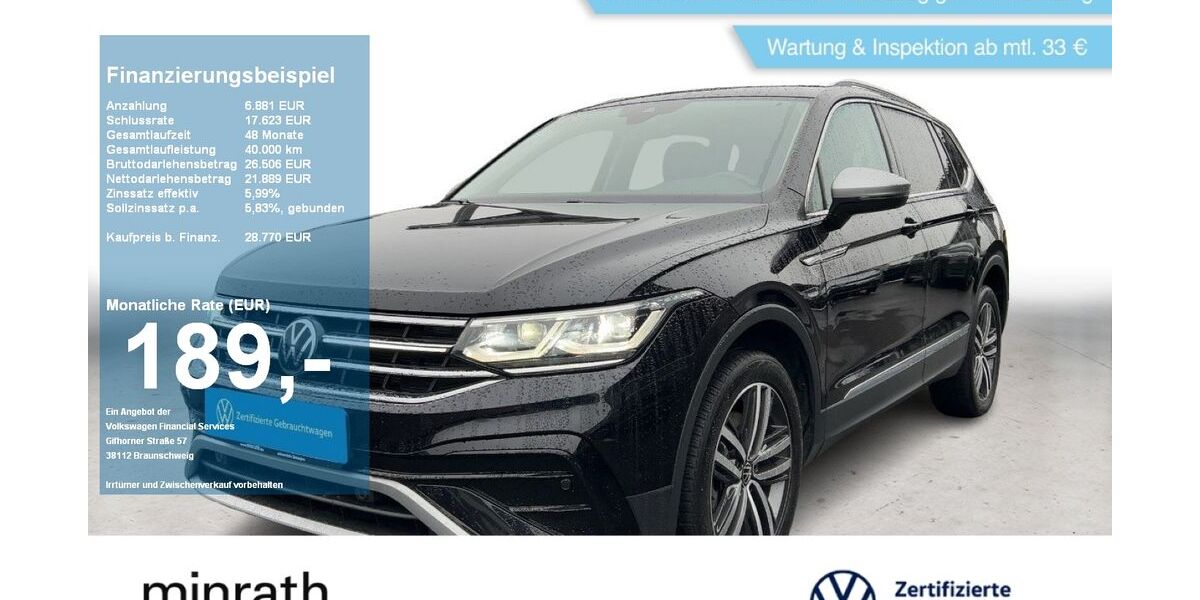VW Tiguan Allspace 77.589 km 28.750 &euro; Moers 47441