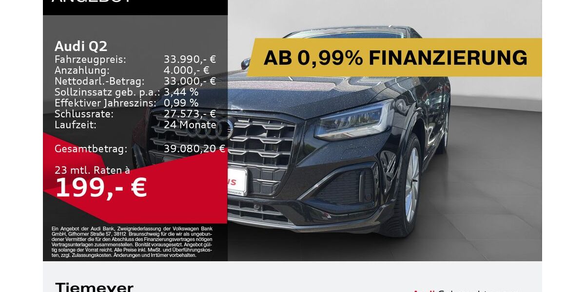Audi Q2 33.149 km 31.990 &euro; Dorsten 46284