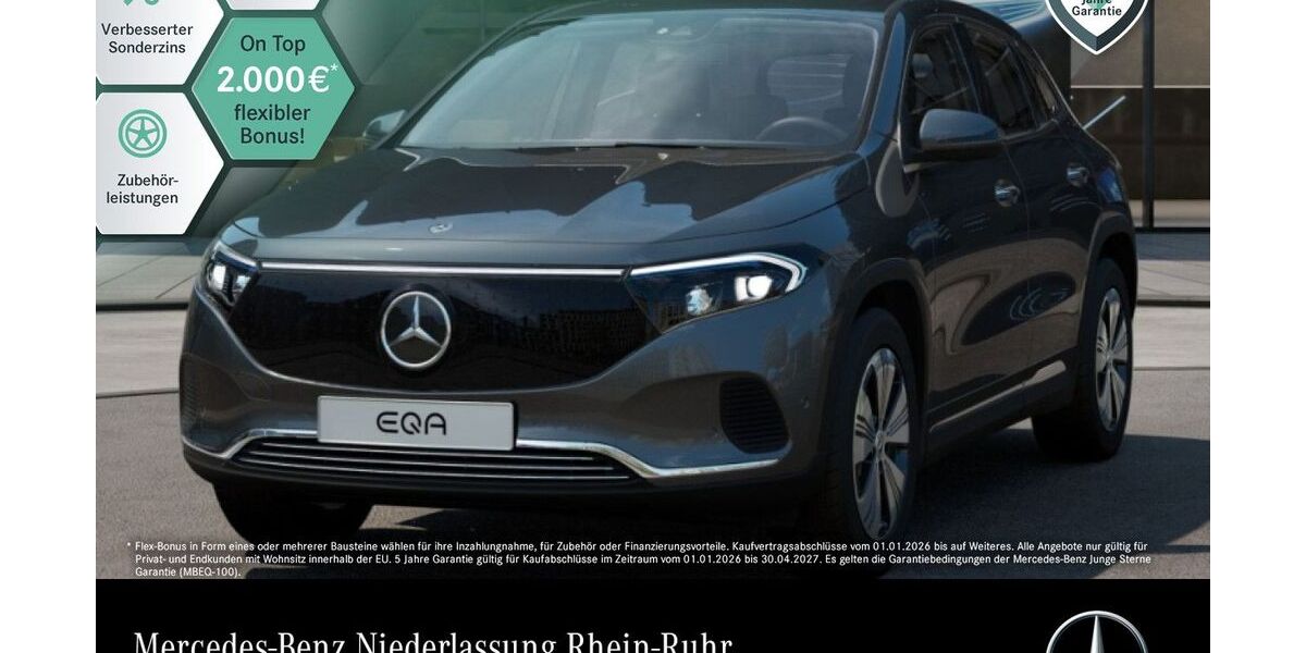 Mercedes-Benz EQA 9.993 km 39.890 &euro; Duisburg 47138