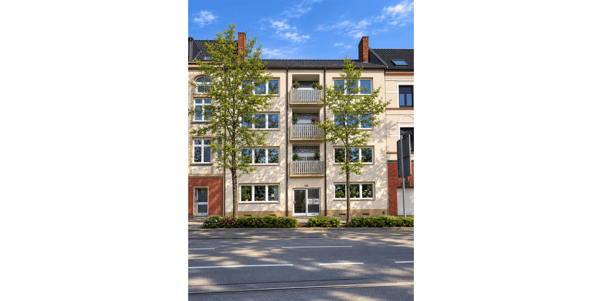 Etagenwohnung Gelsenkirchen Erle - 3 Zimmer, 65 m&sup2;, 360&euro; | Angebot:26806659