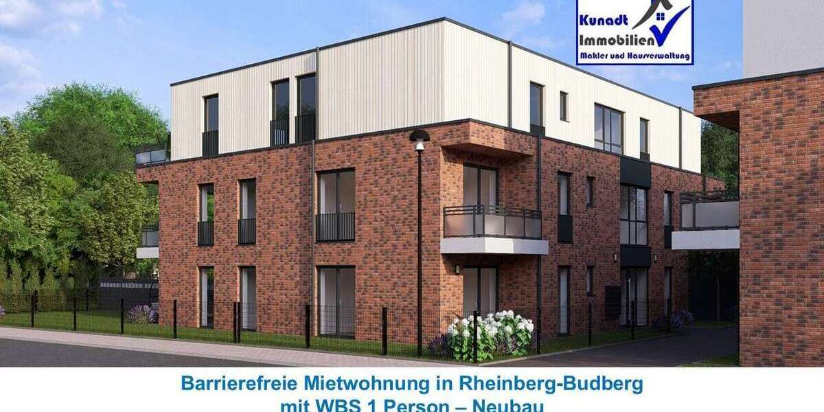Etagenwohnung Rheinberg - 2 Zimmer, 54 m&sup2;, 389&euro; | Angebot:26256652