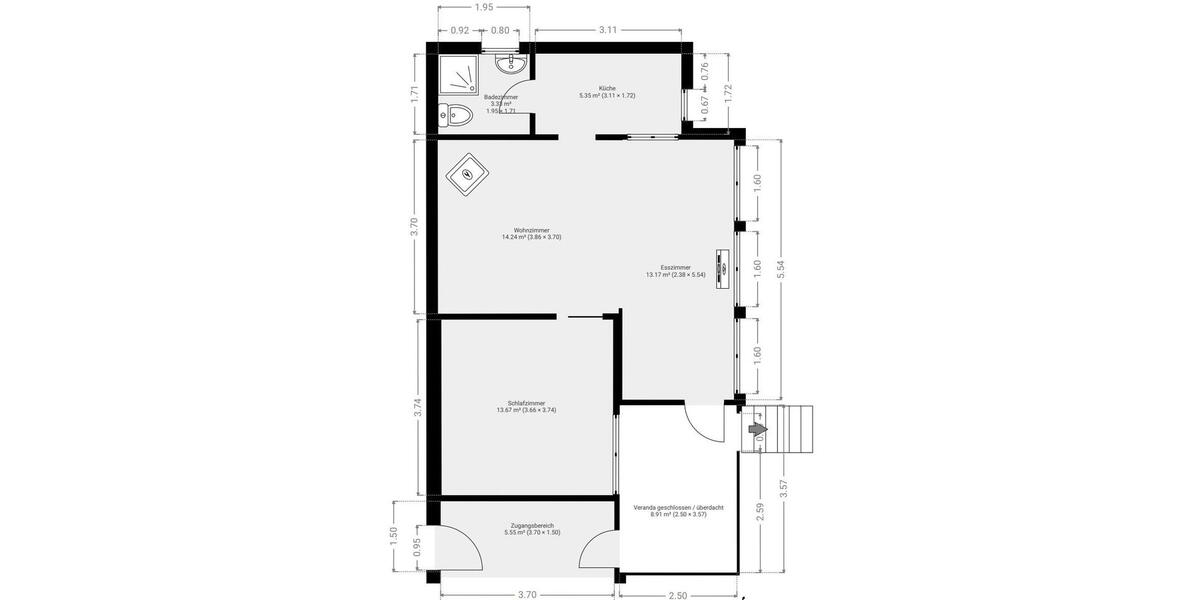 Einfamilienhaus Moers Schwafheim - 3 Zimmer, 54 m&sup2;, 98.500&euro; | Angebot:26763105