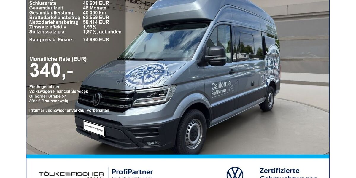 VW Crafter 5.990 km 72.888 &euro; Krefeld 47805