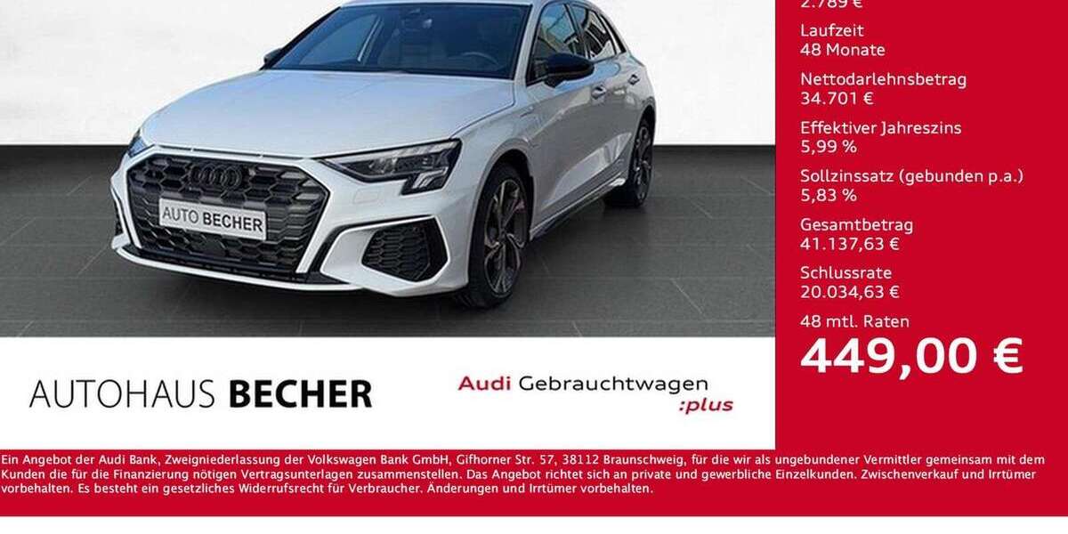 Audi A3 17.707 km 37.490 &euro; Wesel 46485