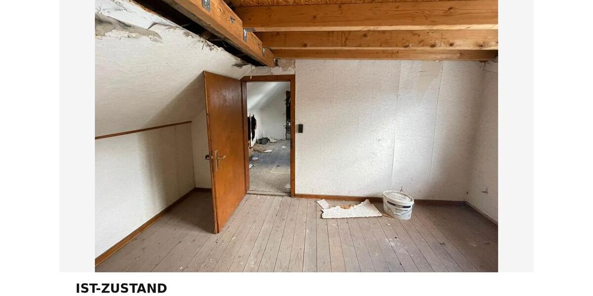 Dachgeschoßwohnung Krefeld Cracau - 5 Zimmer, 114 m&sup2;, 69.000&euro; | Angebot:27259144