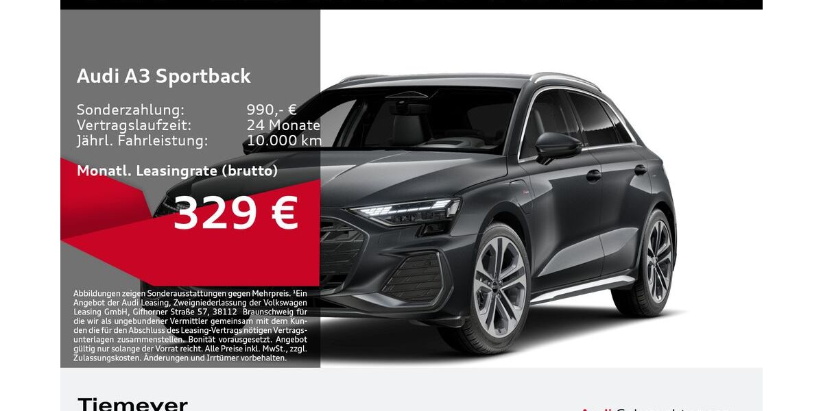Audi A3 5.632 km 40.810 &euro; Gelsenkirchen 45894